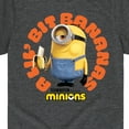 thumbnail image 3 of Despicable Me Minions - A Lil Bit Bananas - Toddler & Youth Short Sleeve Graphic T-Shirt, 3 of 5