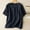 Navy Women Clothing, variant on Clearance Sales Today Deals Iumwxz Loose Casual Blouses with Button T Shirts for Women Solid Blouse Short Sleeve Crewneck Tunic Tops for Ladies Prime Deals Running Errands