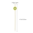thumbnail image 2 of unbranded 100Ud Desechables De Bambú Con Adorno De Kiwifruit Para Decorar Pasteles Y Fiestas, 2 of 8