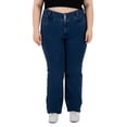thumbnail image 1 of Pantalón Recto Britos Jeans Mujer Curvy Azul 501646, 1 of 5
