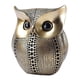 thumbnail image 1 of Escultura elegante de búho artístico de resina para decoración de oficina (1 pieza, dorado) oso de fresa Electrónica, 1 of 3