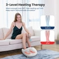 thumbnail image 4 of Masajeador de pies COMFIER Shiatsu con calor, amasado y vibración, 4 of 8