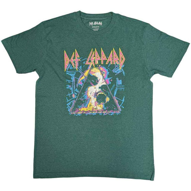 T-Shirt Unisexe Def Leppard Art de l'Album Hysteria