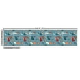 thumbnail image 2 of Ambesonne Fashion Fabric by the Yard Upholstery, Men Women Clothes Drying, 2 Yards, Blue Grey and Multicolor, 2 of 4
