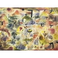 thumbnail image 2 of Klee, Paul 24x19 White Modern Wood Framed Museum Art Print Titled - Abstract Painting, 2 of 4