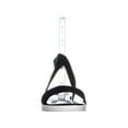 thumbnail image 2 of Womens Via Spiga Jordan Ankle Strap Sport Sandals, Black Suede, 2 of 5