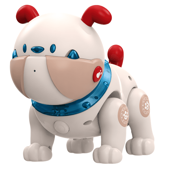 Interactive Robot Dog Toy for Kids, Remote Control Electronic Puppy with Touch Sensor, Record & Repeat Voice, Walking Barking Singing Dancing Robot Pet, Gift for Boys Girls Ages 3