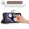 thumbnail image 3 of Allytech Wallet Case for Google Pixel 8a with Card Cash Slots, Luxury Premium PU Leather Kickstand Shoulder Strap Lanyard Shockproof Anti-Fall Full Body Protective Flip Shell - White, 3 of 8