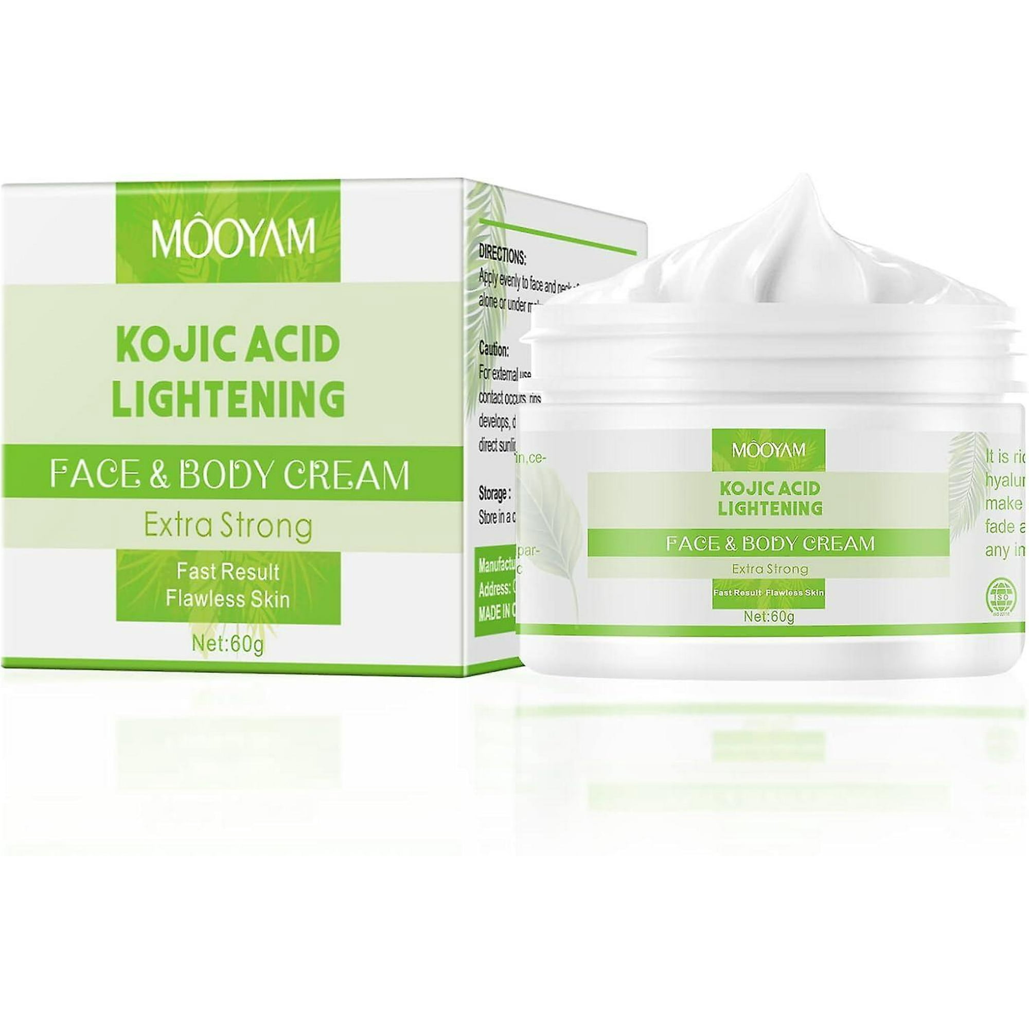 Kojic Acid Face Cream and Moisturizer for Face, Brightening