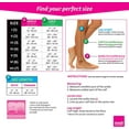 thumbnail image 6 of mediven sheer & soft for Women, 15-20 mmHg Calf High Closed Toe Compression Stockings, Natural, IV-Standard, 6 of 6