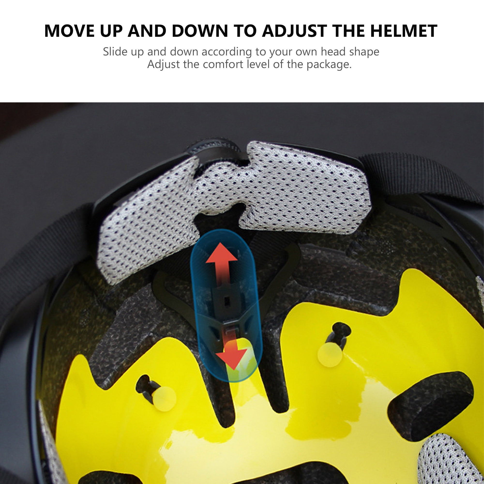 GUB Men's Road Cycling Helmet (Fits Head Circumference 22.83-24.02inch)