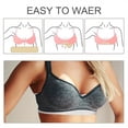 thumbnail image 6 of 5 Pcs Bra Liners for Sweat, 80% Cotton and 20% Polyester Fiber, Reusable Washable Under Breast Sweat Absorber Pads, 6 of 7