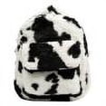 thumbnail image 1 of Mochila de dibujos animados con patrón de vaca lechera, Bolso pequeños multifuncionales para mujer, mochila peluda, 1 of 7