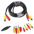 thumbnail image 3 of Camera Video Cable,RCA + DC Car Video Cable Monitoring Video Cable Enhanced Features, 3 of 9