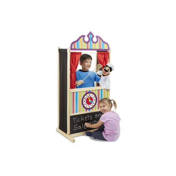 Melissa Doug Deluxe Puppet Theater Walmart