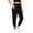 Black (Jogger), variant on Stretch Active Pants for Women Over 50, Comfy Fit Quick Drying Lightweight Ice Silk Casual Pants
