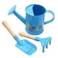 thumbnail image 6 of Sungmor Small Watering Can Set Cute Little Gardener Kit | Package Includes 3PC Blue Number Watering Can & Trowel & Rake Gardening Hand Tools | Perfect for Garden,Yard or Beach, 6 of 6