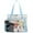 Upgrade-Gray, variant on Mesh Tote Bag for Women Extra Large Clear Tote Bag Pvc Bag 5-Pockets for Seaside Pool Picnic Black
