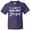 Purple, variant on Inktastic Just Down Right Perfect Down Syndrome Awareness Ribbon Youth T-Shirt