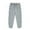 Grey, variant on YWOAGH Girls Solid Color Sports Pants Lined with Elastic Waist Comfortable Casual Girls Sweatpants for Children Black 6-7 Years