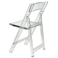 thumbnail image 5 of Clear Resin Folding Chair – Set of 2 by Chivari, 5 of 15