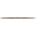 thumbnail image 3 of Ekena Millwork 30"OD x 11 1/2"ID x 3/8"T Eleanor Wood Fretwork Pierced Ceiling Medallion, Walnut, 3 of 3