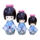 thumbnail image 2 of 3 Uds Muñeca Japonesa Creativa Regalo Coleccionable Muñecas Decoración Hecha a Mano Adornos para Decoración Adornos Navidad Regalos de Mesa Azul SM SunniMix muñecas japonesas, 2 of 8