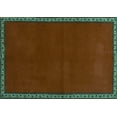 thumbnail image 1 of Ahgly Company Indoor Rectangle Abstract Turquoise Blue Contemporary Area Rugs, 7' x 10', 1 of 4
