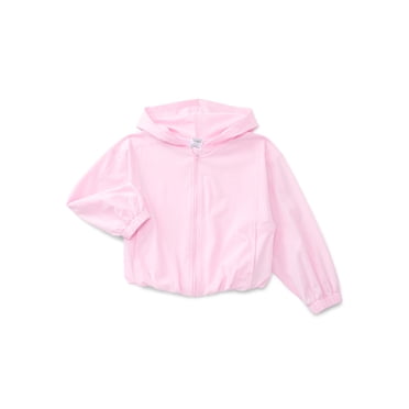 Athletic Works Girls Active Full Zip Woven Jacket, Sizes 4-18