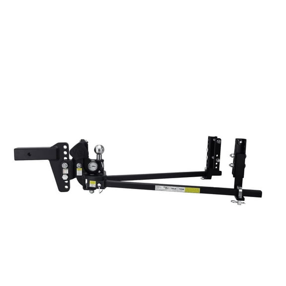 Weigh Safe True Tow Middleweight Anti Sway Weight Distribution Hitch 4" Drop 2.5" Shank (1 pc Lock, 6" Drop)