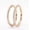 Yellow Gold, variant on Smart Ring Stacker Eternity Rings - Waterproof, White Gold, Size 8, 2-Pack