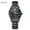BlackShellBlackFaceSteelStrip, variant on SwisMen's Watch Waterproof Super Luminous Luxury Watch