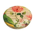 thumbnail image 2 of Lsque Vintage Bird Round Bar chair cushion covers Velvet Fabric Premium Comfort Protects from Scratches and Stains for 14-17 Inch Chair- 14 inch, 2 of 7
