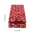 thumbnail image 2 of RKSTN Colorful Heart Table Runner Valentine's Day Dining Room Decor XL, 2 of 5