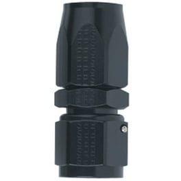 Fragola Hose Fitting #8 Straight Black 100108-BL Fragola Hose Fitting #8 Straight Black 100108-BL