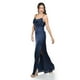 thumbnail image 2 of Vestido de escote drapeado Roman Fashion /Juvenil, 2005 (Azul marino) azul marino G, 2 of 5
