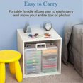 thumbnail image 2 of Portable Photo Storage Box with 16 Compartments for Organizing Photos & Memories, 2 of 5