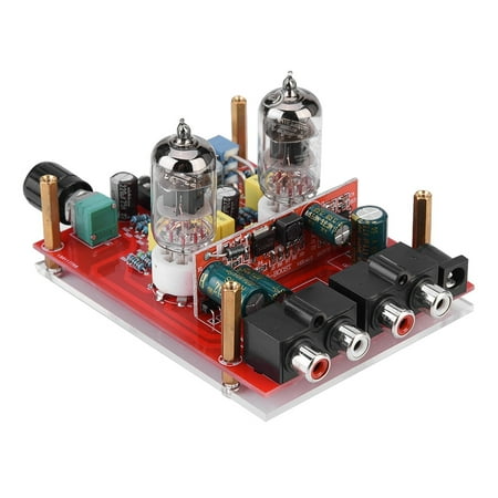 Ashata DIY Kit 6J1 Preamp Tube Board Preamplifier Headphone Amplifier,Preamp Board, DIY Preamp Board
