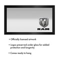 thumbnail image 4 of RAM Logo Ready-To-Hang Black Framed Wall Mirror, 4 of 4