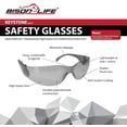 thumbnail image 7 of Bison Life Keystone Full Color Grey and Black Safety Glasses For Men/Women (Pack of 12), 7 of 7