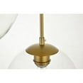 thumbnail image 4 of Baxter 3 Lights Brass Pendant With Clear Glass, 4 of 5