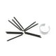 thumbnail image 2 of Graphic Drawing Pad Pen Nibs for Wacom Intuos Bamboo Graphire Tablet Stylus Digital Pens 10-Pack - Black, 2 of 5