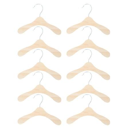 

Doll Clothes Rack Pet Hanger Dog Hangers Kids Skirt Baby Furniture Mini Miniature Child Newborn 10 Pcs
