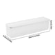thumbnail image 2 of Contenedor de Plástico Apilable para Almacenar Alimentos con Tapa - Organizador Transparente para Refrigerador, Ideal para Pasta, Cereales y Despensa (Paquete de 2), 2 of 2