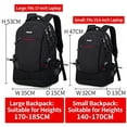 thumbnail image 3 of Back To School Backpack Large Capacity Travel Backpack Multi-Layer Storage Laptop Bag For Business Travel, 3 of 9