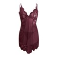 thumbnail image 4 of zuwimk Women Floral Snap Crotch Teddy Chemise Nightie Lace Nightgown ,S, 4 of 5