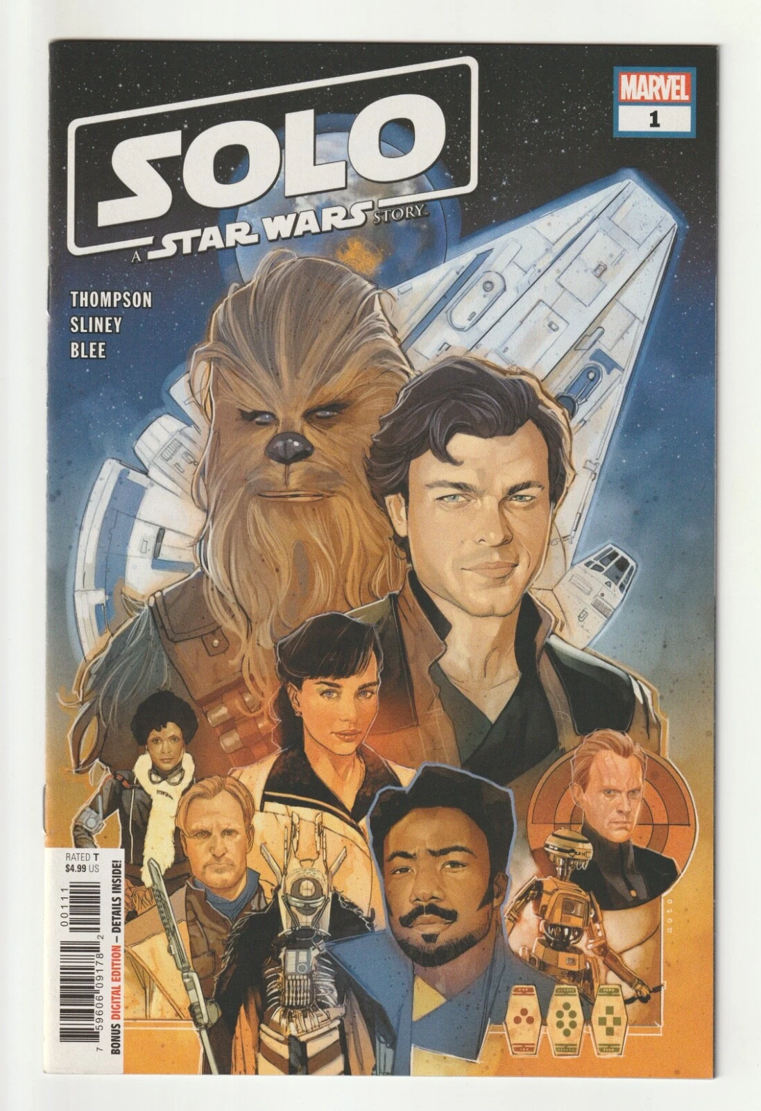 Solo Star Wars Story Adaptation (2018) #1 1st App Qi'ra & Lady Proxima Marvel Comics