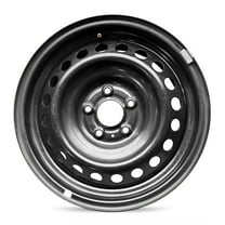 For 2025 Nissan Kicks 16 Inch Powder-Coated Black Steel - Genuine OEM Take-Off Rim - Road Ready SUV Wheel
