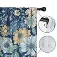 thumbnail image 4 of Blackout Kids Curtains,Pioneer Flower Floral Print Pattern Childrens Insulated Curtains Set Of 2,Bedroom Essentials,Toddler Room Decor 42"x54", 4 of 5
