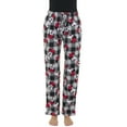 thumbnail image 2 of Womens Disney Minnie Mouse Pajama Pants Loungewear Plaid Red Black Disney, 2 of 8